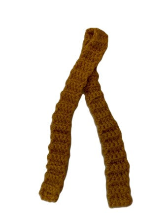 Handmade Emma Brunette Crochet Doll 14" Amigurumi 8-Piece Gift Set Age 8–12+