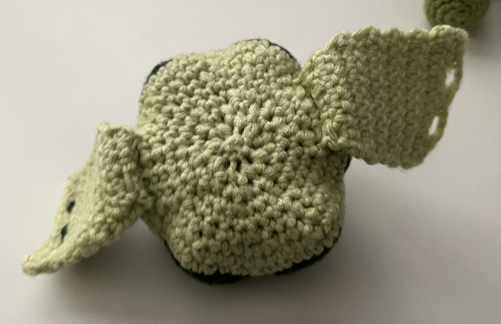 Cute Crochet Turtle Plushie - Toby with Detachable Vest Shell and Red Top Hat - 9" Amigurumi